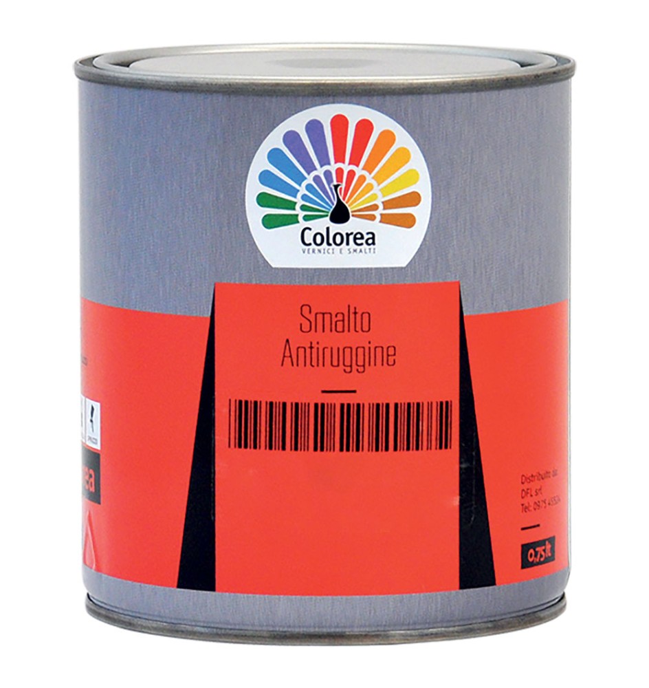 SMALTO ANTIRUGGINE 'COLOREA' Lt. 2,5 Antracite