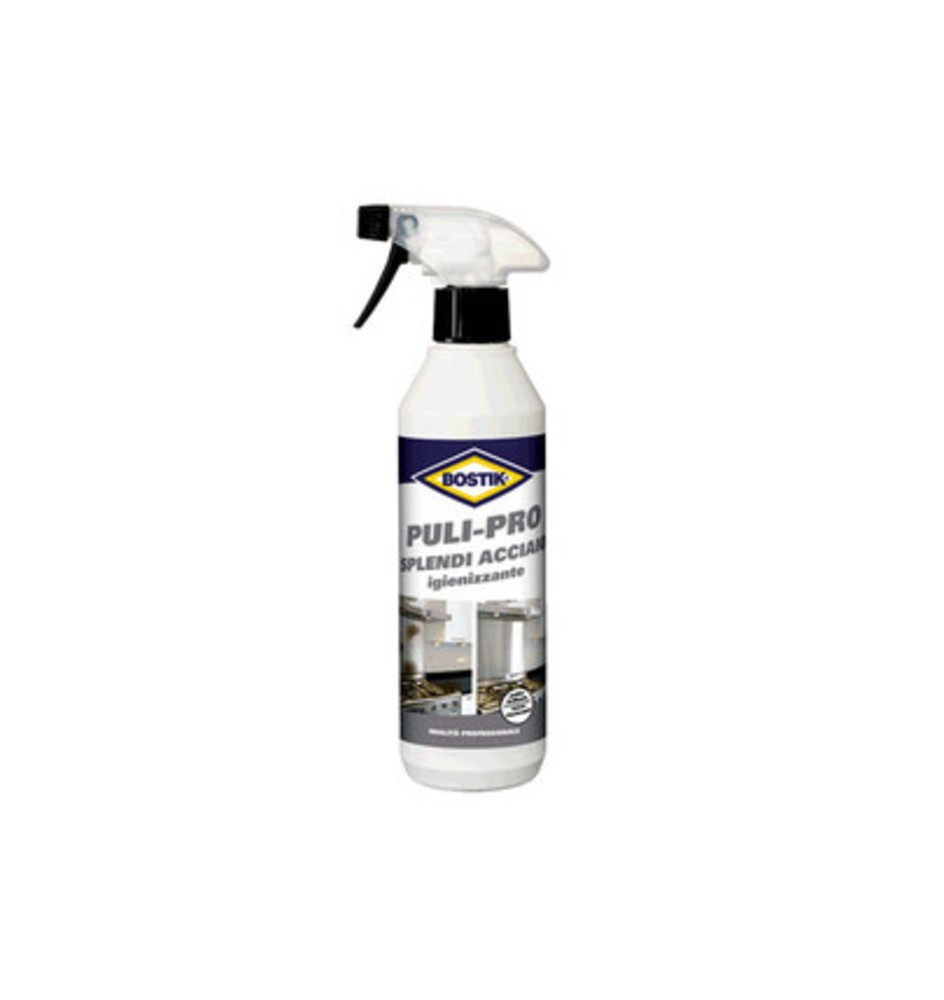 BOSTIK PULI-PRO SPLENDI ACCIAIO IGIENIZZANTE 500ML