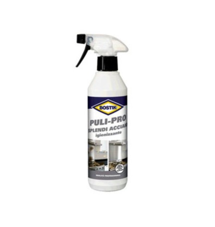 BOSTIK PULI-PRO SPLENDI ACCIAIO IGIENIZZANTE 500ML
