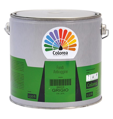 ANTIRUGGINE SINTETICA 'COLOREA' Lt. 0,5 Grigio