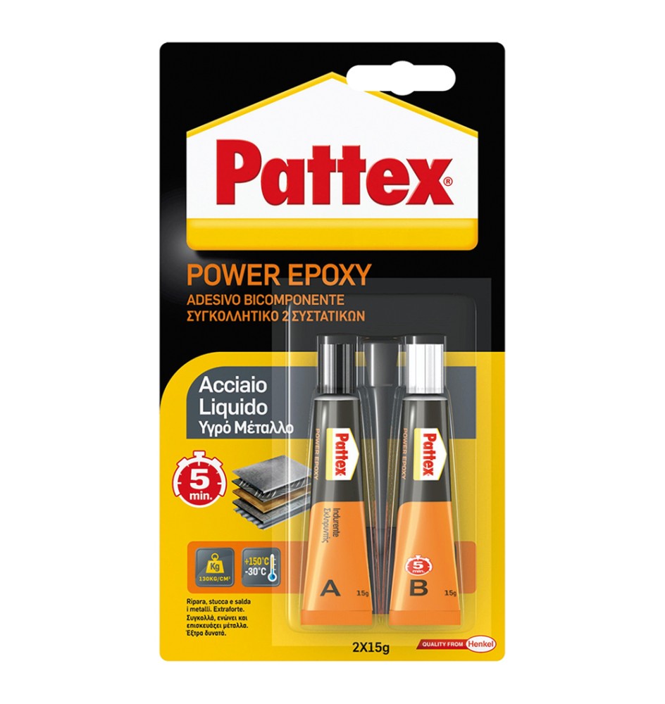 PATTEX ACCIAIO LIQUIDO gr. 30