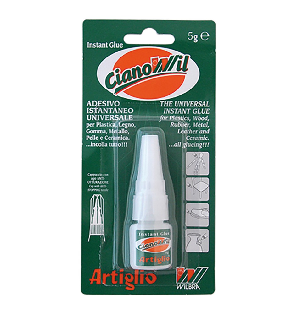 ADESIVO CIANOCRILATO 'ARTIGLIO CIANOWIL' gr. 20