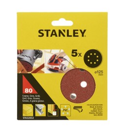STANLEY STA32032 5 DISCHI VEL ROT ORB 125 GR 80