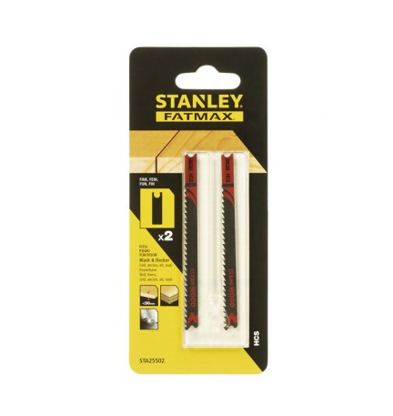 STANLEY STA25502 2 LAME LEGNO HI-TECH T/FINE ATT U