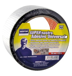 NASTRO TELATO UNIVERSALE mm. 50 x 5 mt - argento