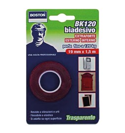 NASTRO BIADESIVO EXTRA FORTE INVISIBILE mm. 19 x 1,5 mt