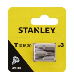 STANLEY STA61066 3 INSERTI MM.25 TX 10-15-30