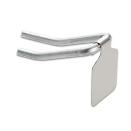 PORTAPREZZO METALLICO P/PANNELLI FORATI FIG 10