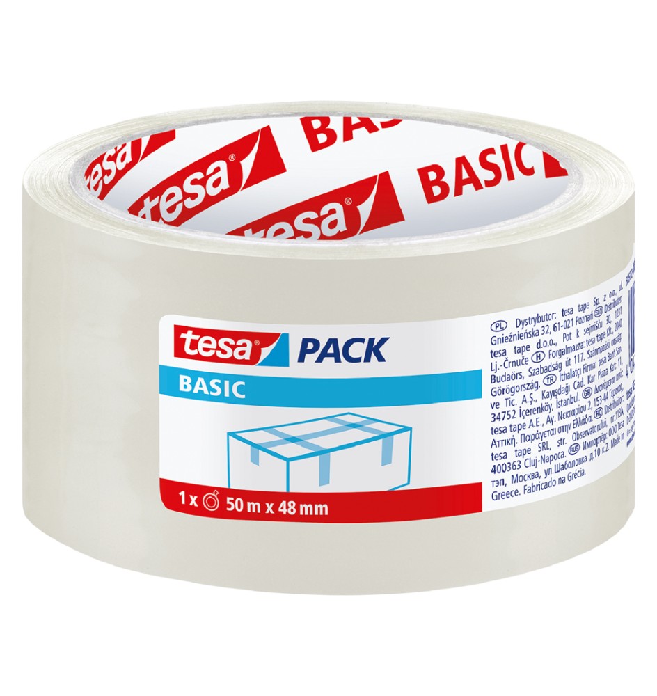 NASTRO PER IMBALLAGGIO 'BASIC PP' 58573 mm 48 x mt. 50 avana