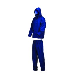COMPLETO IMPERMEABILE LLUVIA TG. M BLU