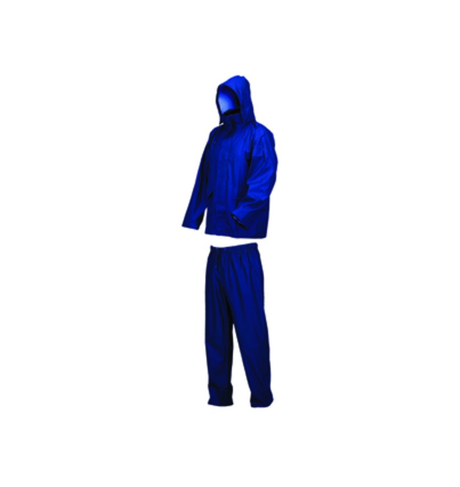 COMPLETO IMPERMEABILE LLUVIA TG. M BLU