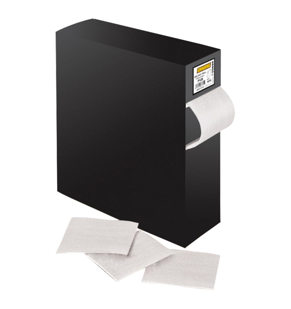 CARTA FLESSIBILE AL LATTICE 'SOFT ROLL' grana 120 - mm 115 x mt 25