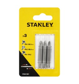 STANLEY STA61381 3 INSERTI DOPPI MM.48 ASS.