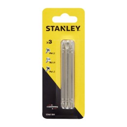 STANLEY STA61384 3 INSERTI DOPPI MM.86 ASS.