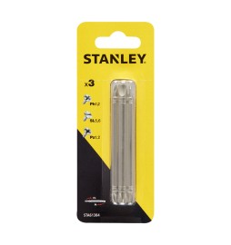 STANLEY STA61384 3 INSERTI DOPPI MM.86 ASS.