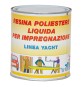 RESINA POLIESTERE TRASPARENTE gr. 750