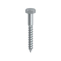 TIRAFONDO TE 8X140MM ZINCATO