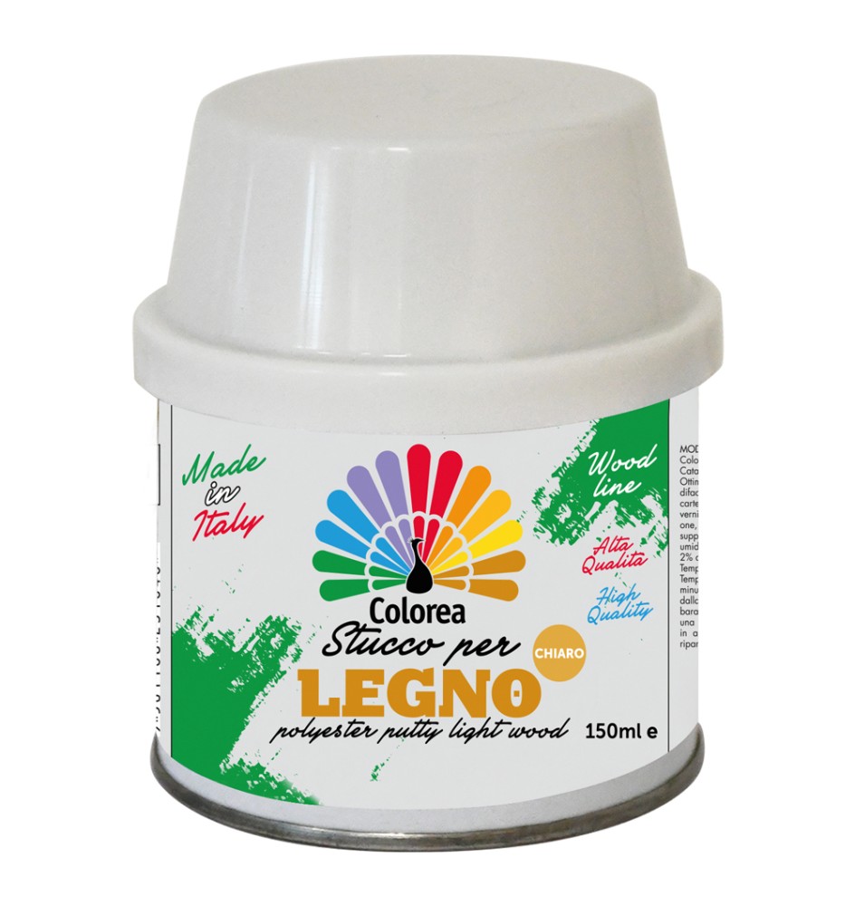 STUCCO PER LEGNO 'COLOREA' ml 150 - scuro