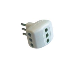 FME 82.200 ADATTATORE 10A 2P+T A 3 PRESE 10A 2P+T