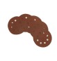 POGGI 349.75 10 DISCHI ABRASIVI VELCRO D 125 GR 80