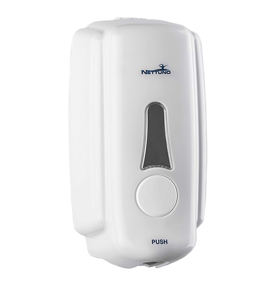 DISPENSER A MURO PER SAPONE IN SACCA 'T-SMALL' per saponi mousse - bianco