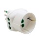 FME 82.210 ADATTATORE 10A 2P+T A 2 PRESE + SCHUKO