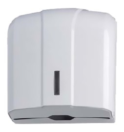 DISPENSER A MURO PER SALVIETTE ASCIUGAMANI 'WAVE' cm. 11 x 27 x h.27