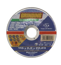 GRINDING DISCO FERRO PIANO 115X0,8 HDMF