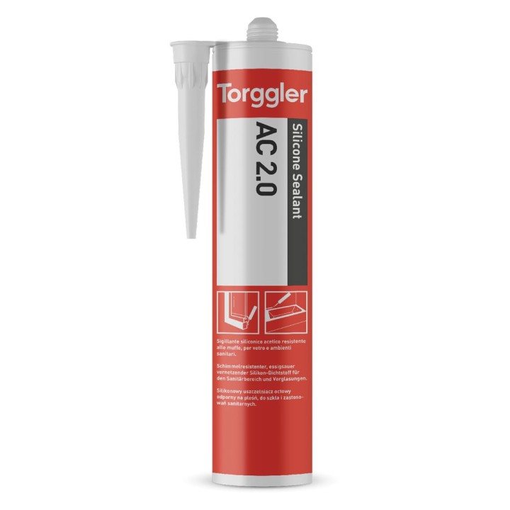 SILICONE ACETICO 'AC 2.0' trasparente ml 280