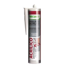 SILICONE ACRILICO EFFETTO RUVIDO 'GEBOSIL' bianco ml 310
