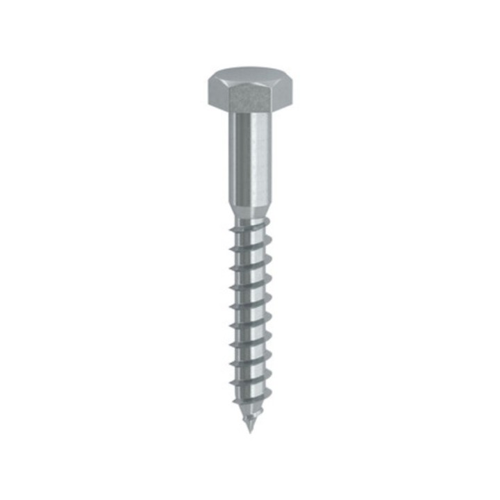 TIRAFONDO TE 10 X120MM ZINCATO