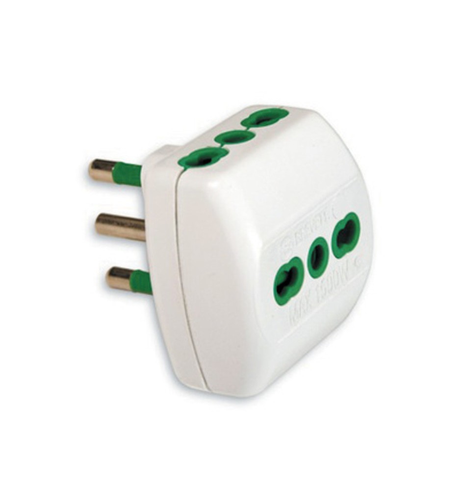 FME 82.180 ADATTATORE 16A 2P+T A 3 BIPASSO 2P+T