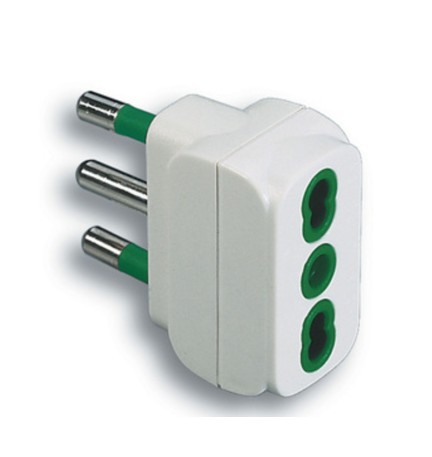 FME 82.110 ADATTATORE 16A 2P+T BIPASSO 2P+T