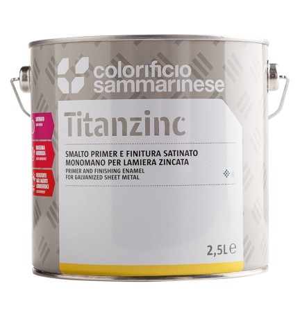 SMALTO SINTETICO RIEMPITIVO 'TITANZINC' Lt. 0,750 Bianco