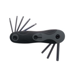 SERIE 8 CHIAVI TORX T9-T40 CROMO VANADIO