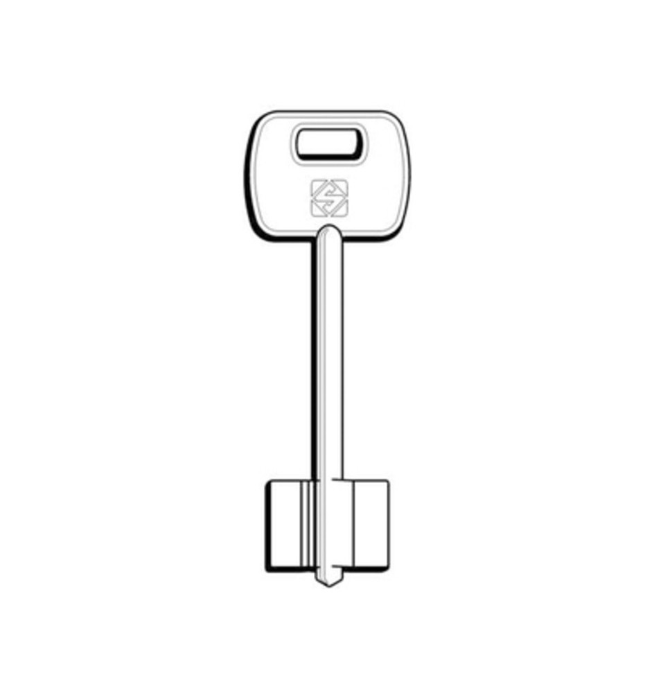 SILCA 5IE11 CHIAVE DOPPIA MAPPA OTTONE