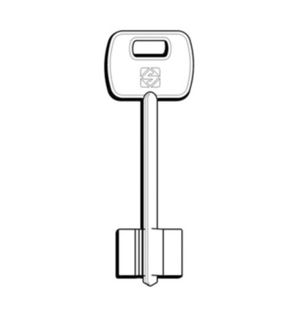 SILCA 5IE11 CHIAVE DOPPIA MAPPA OTTONE