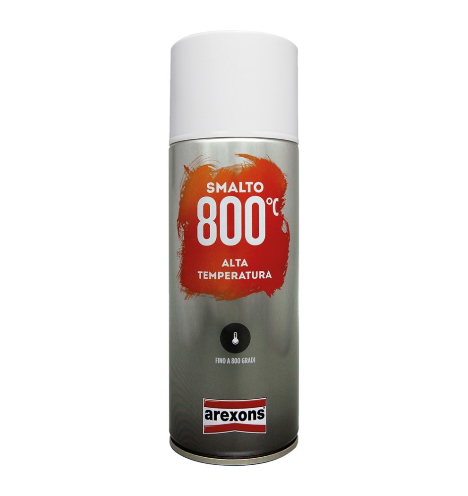 SMALTO SPRAY ALTA TEMPERATURA ml. 400 - rosso