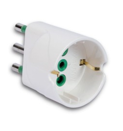 FME 82.600 ADATTATORE 10A 2P+T-SCHUKO GARANTI