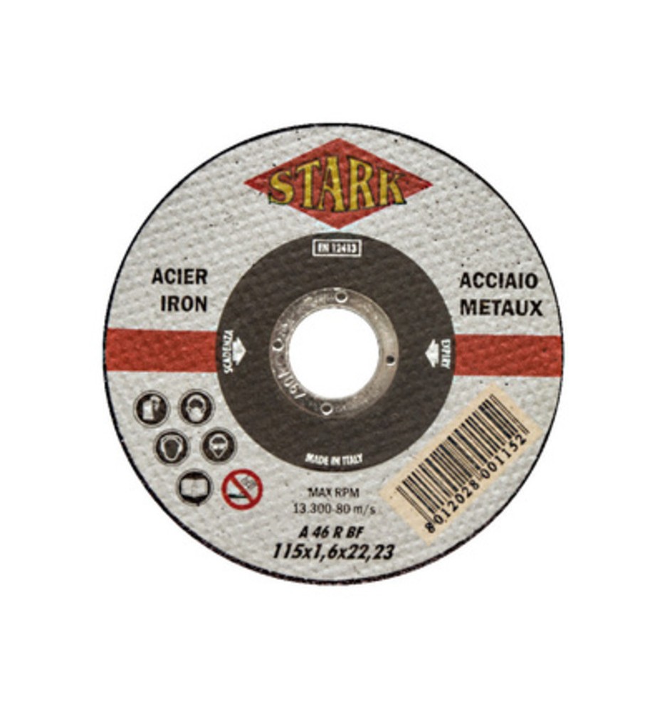 STARK DISCO P/FERRO D 115X1,6 MM