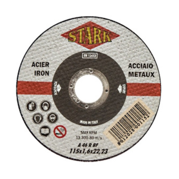 STARK DISCO P/FERRO D 115X1,6 MM