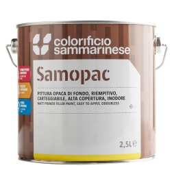 PITTURA OPACA DI FONDO 'SAMOPAC' Lt. 0,5