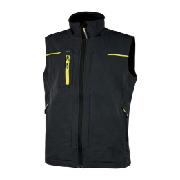 U-POWER GILET SATURN NERO/GIALLO TG. XL