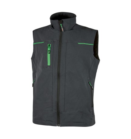 U-POWER GILET SATURN GRIGIO/VERDE TG. M