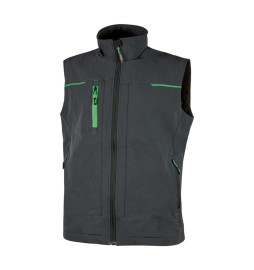 U-POWER GILET SATURN GRIGIO/VERDE TG. L