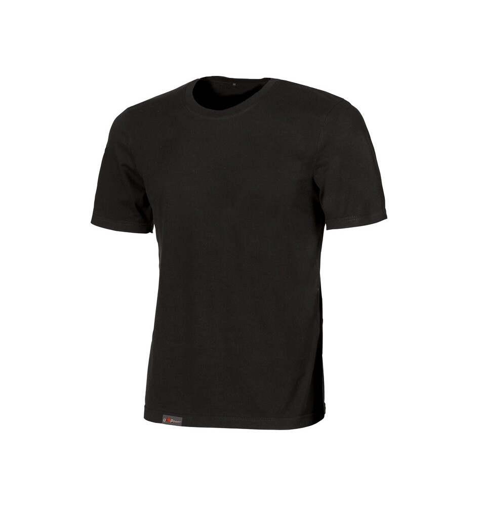 U-POWER T-SHIRT LINEAR NERO TG. XL
