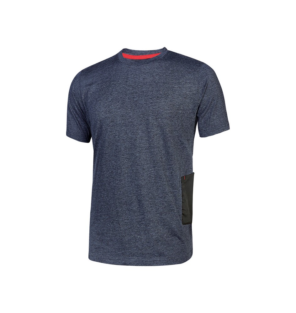 U-POWER T-SHIRT ROAD BLUE TG. L