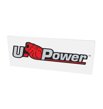 U-POWER BANNER PUBBLICITARIO CM. 100X30