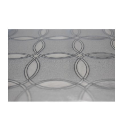 TOVAGLIATO CRISTAL TRIDIMENSIONALE DIS. 07 H 140 CM