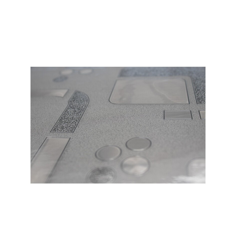 TOVAGLIATO CRISTAL TRIDIMENSIONALE DIS. 08 H 140 CM